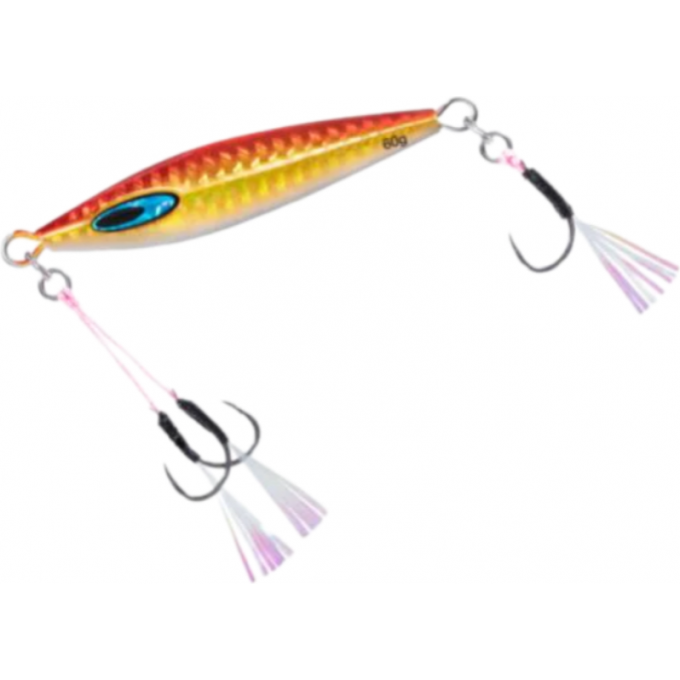 Блесна DAIWA SALTIGA FK JIG TG SLJ 30G PH AKAKIN GLOW BERRY 07452057