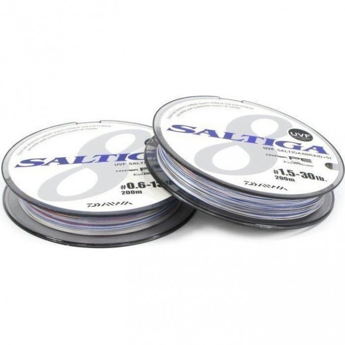 Плетеная леска DAIWA UVF Saltiga 8 Braid + SI 1-20lb-200 9kg ( 200м ) 4960652812443 Плетеная леска DAIWA UVF Saltiga 8 Braid + SI 1-20lb-200 9kg ( 200м ) 4960652812443