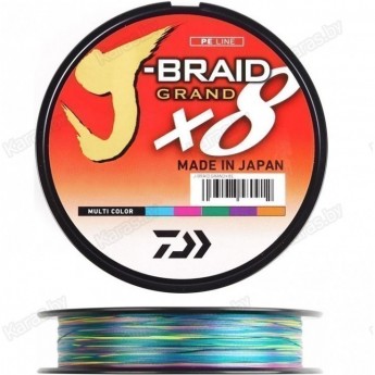Шнур DAIWA J-BRAID GRAND X8E 300М 0,51ММ MULTI COLOR Шнур DAIWA J-BRAID GRAND X8E 300М 0,51ММ MULTI COLOR