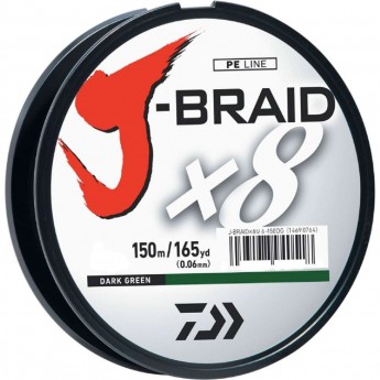 Шнур DAIWA J-Braid X8 0,10мм 150м multicolor Шнур DAIWA J-Braid X8 0,10мм 150м multicolor