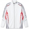 Рыболовная рубашка DAIWA Polo long sleeve Wicksensor DE-7504 White 3XL 4960652944267